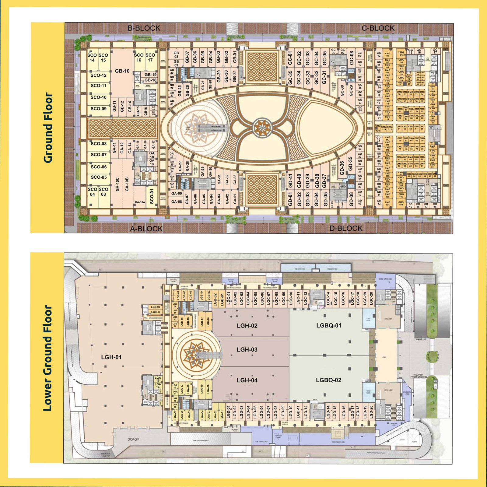 Lower & Lower Ground Floor Plan
