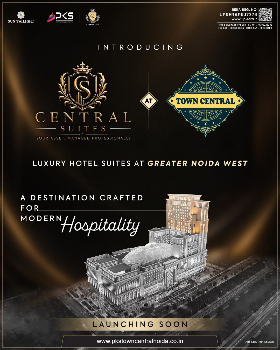 PKS Town Central building